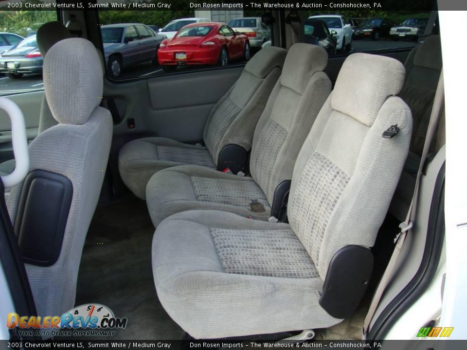 2003 Chevrolet Venture LS Summit White / Medium Gray Photo #20