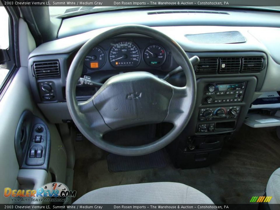 2003 Chevrolet Venture LS Summit White / Medium Gray Photo #22