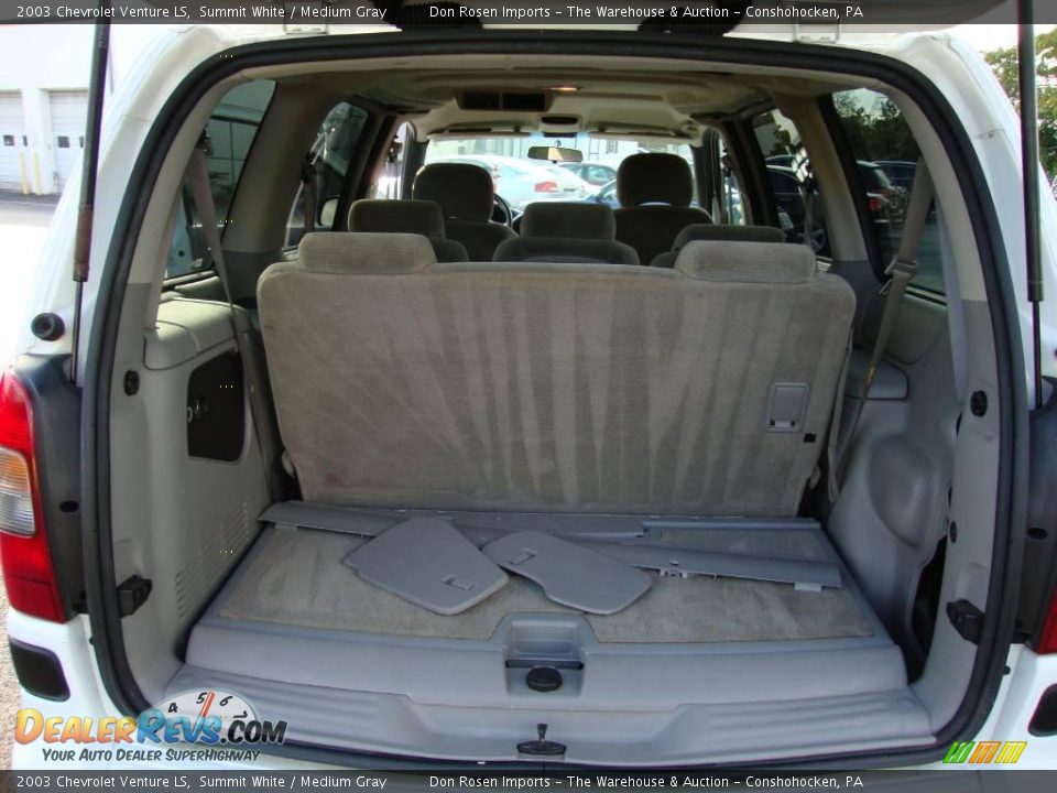 2003 Chevrolet Venture LS Summit White / Medium Gray Photo #23