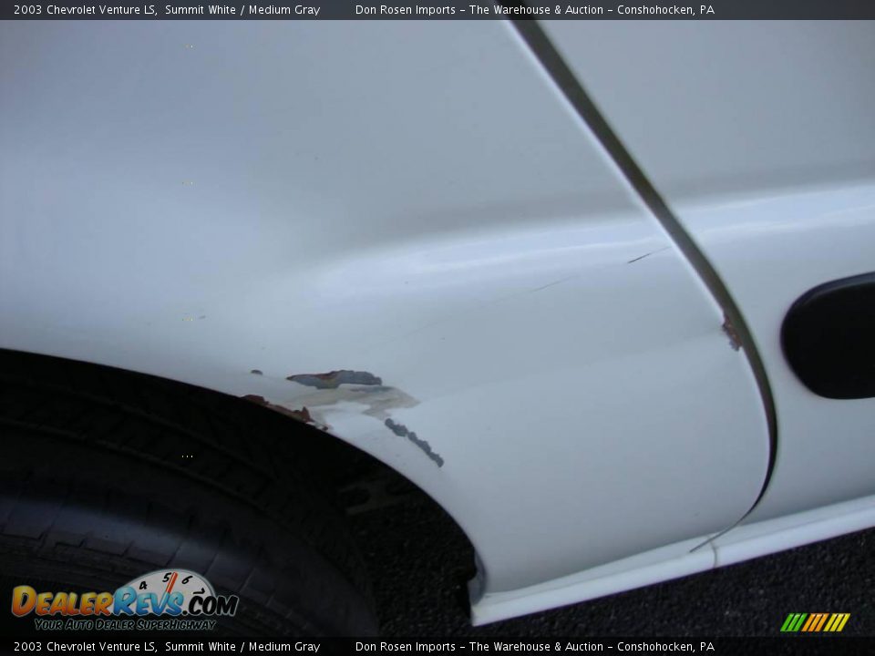 2003 Chevrolet Venture LS Summit White / Medium Gray Photo #25