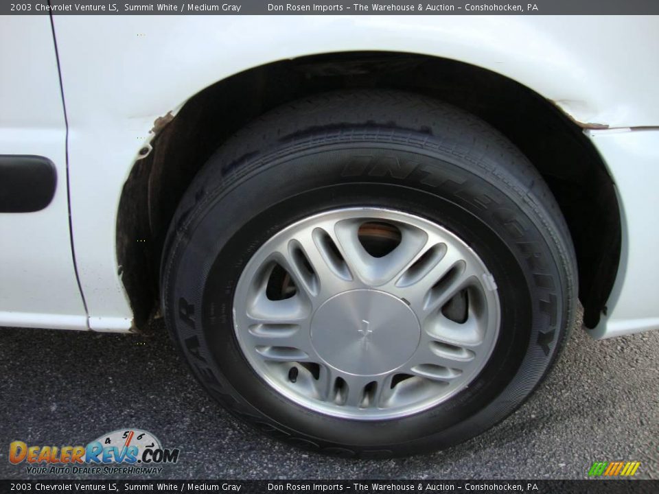 2003 Chevrolet Venture LS Summit White / Medium Gray Photo #26