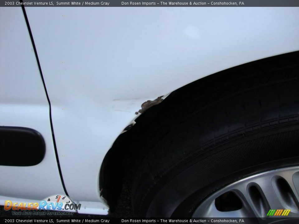 2003 Chevrolet Venture LS Summit White / Medium Gray Photo #27