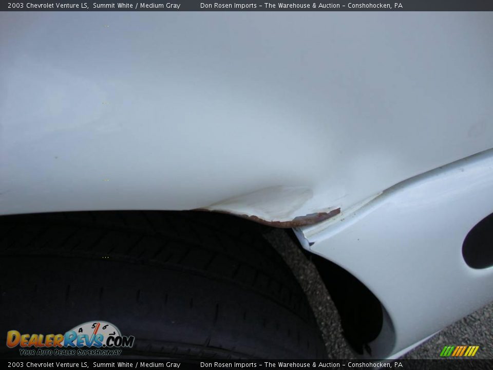 2003 Chevrolet Venture LS Summit White / Medium Gray Photo #28