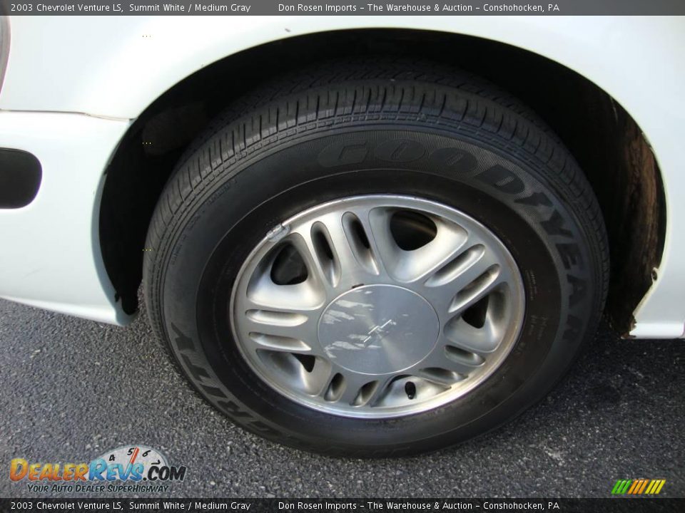 2003 Chevrolet Venture LS Summit White / Medium Gray Photo #30