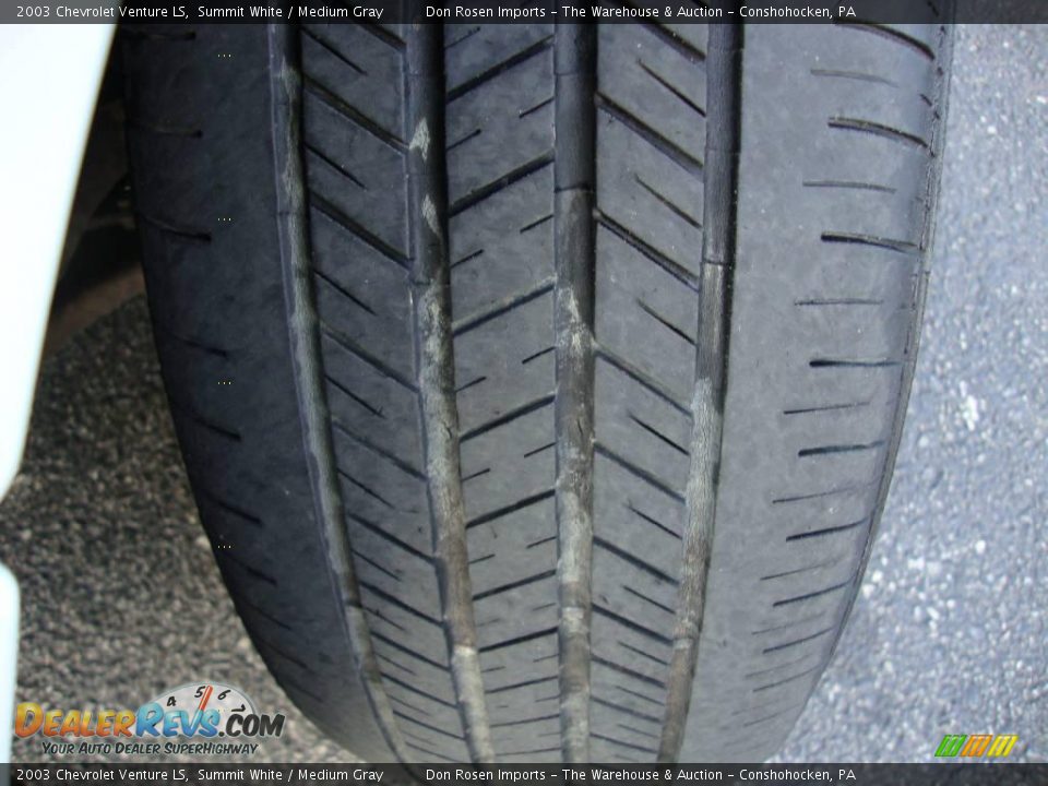 2003 Chevrolet Venture LS Summit White / Medium Gray Photo #32