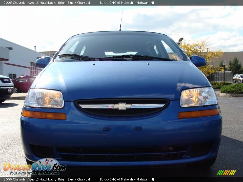 2006 Chevrolet Aveo LS Hatchback Bright Blue / Charcoal Photo #2