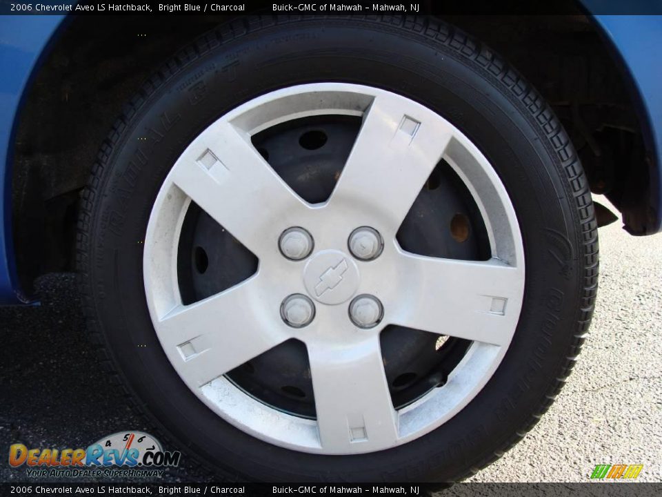 2006 Chevrolet Aveo LS Hatchback Bright Blue / Charcoal Photo #9