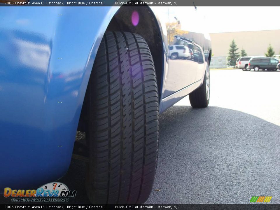 2006 Chevrolet Aveo LS Hatchback Bright Blue / Charcoal Photo #10