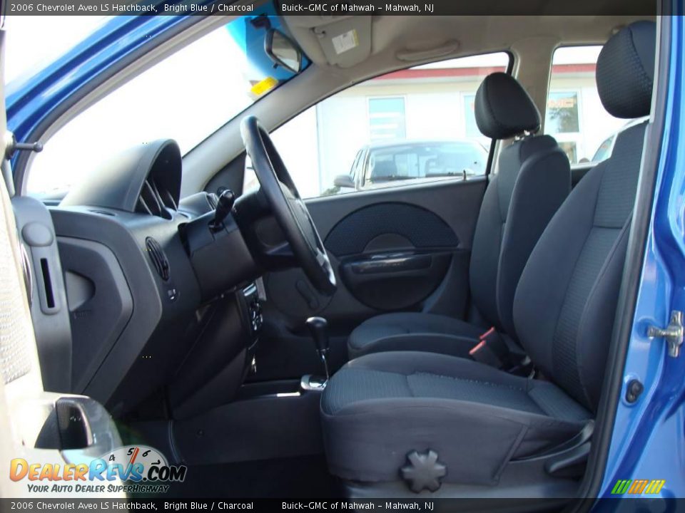 2006 Chevrolet Aveo LS Hatchback Bright Blue / Charcoal Photo #12