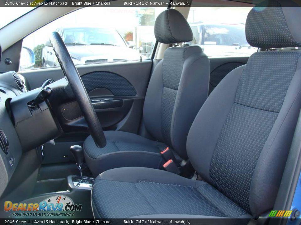 2006 Chevrolet Aveo LS Hatchback Bright Blue / Charcoal Photo #14