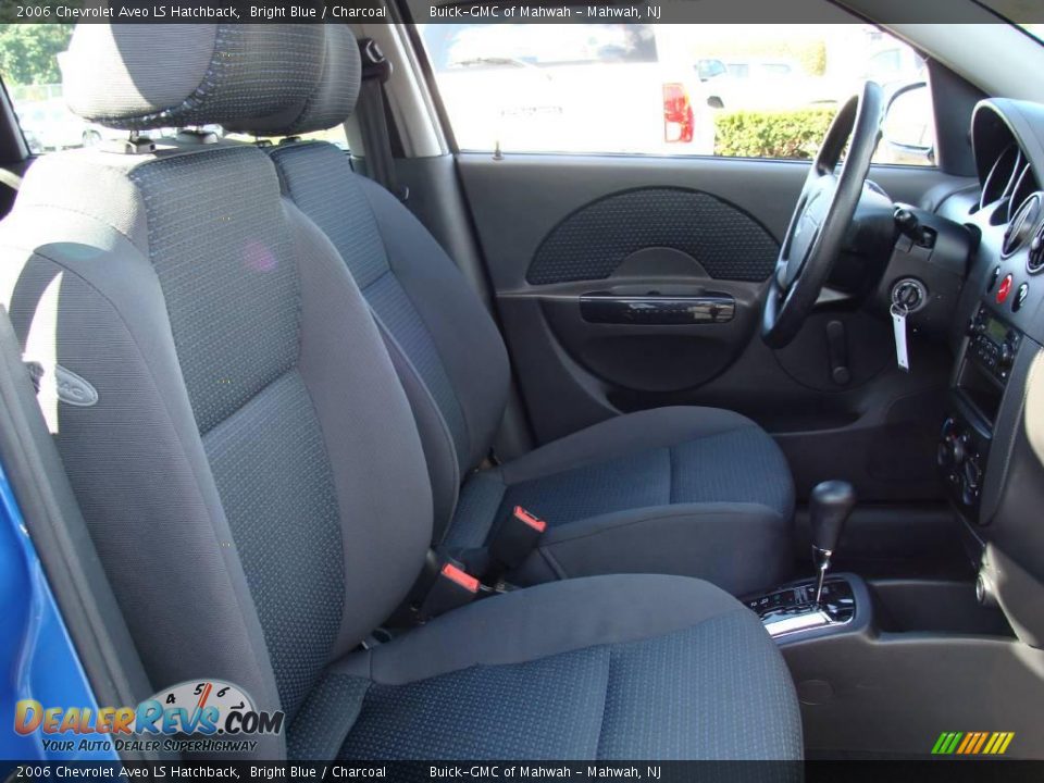 2006 Chevrolet Aveo LS Hatchback Bright Blue / Charcoal Photo #15