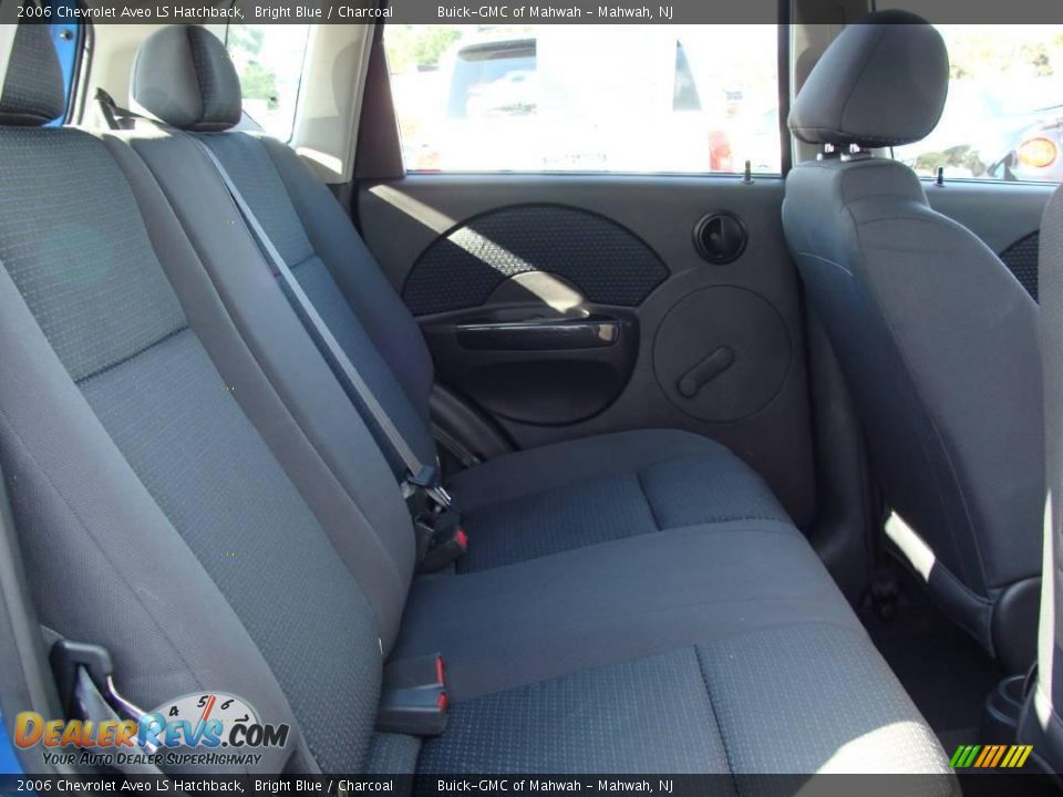 2006 Chevrolet Aveo LS Hatchback Bright Blue / Charcoal Photo #16