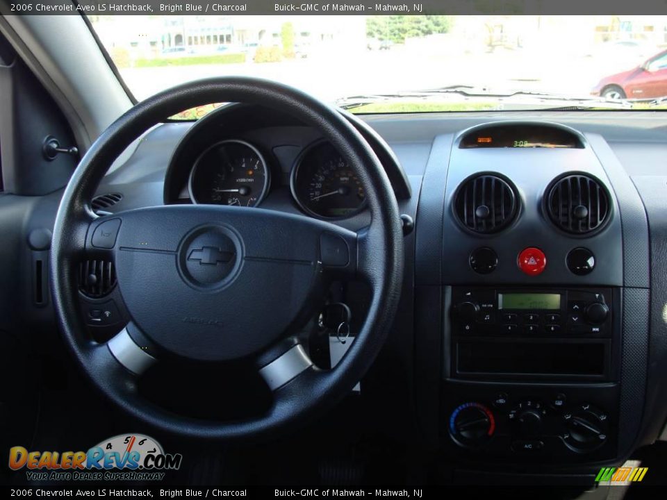 2006 Chevrolet Aveo LS Hatchback Bright Blue / Charcoal Photo #17