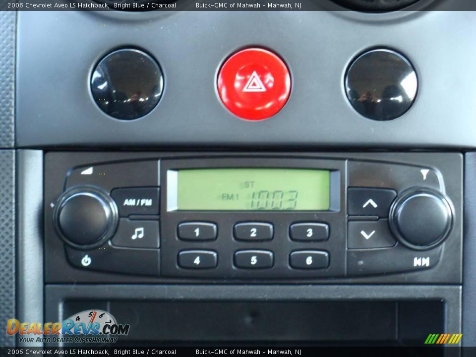2006 Chevrolet Aveo LS Hatchback Bright Blue / Charcoal Photo #18