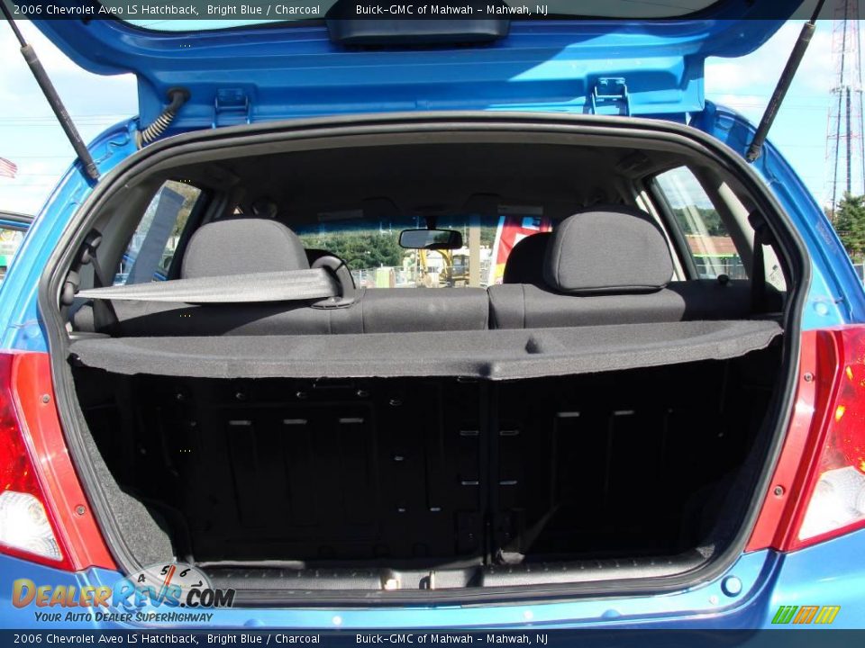 2006 Chevrolet Aveo LS Hatchback Bright Blue / Charcoal Photo #20