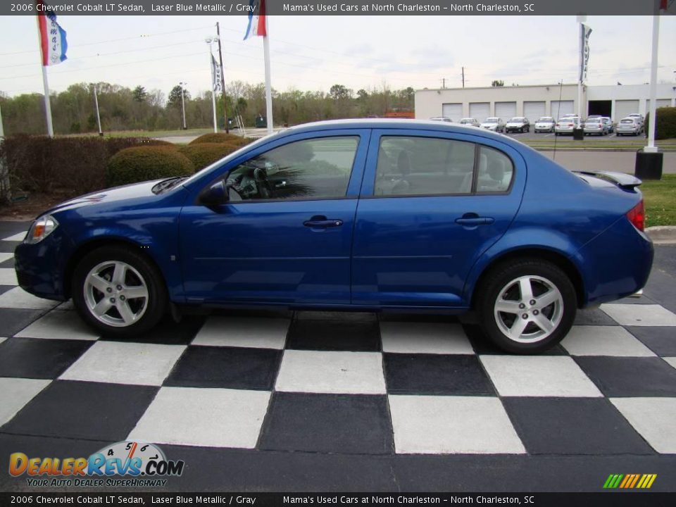 2006 Chevrolet Cobalt LT Sedan Laser Blue Metallic / Gray Photo #2