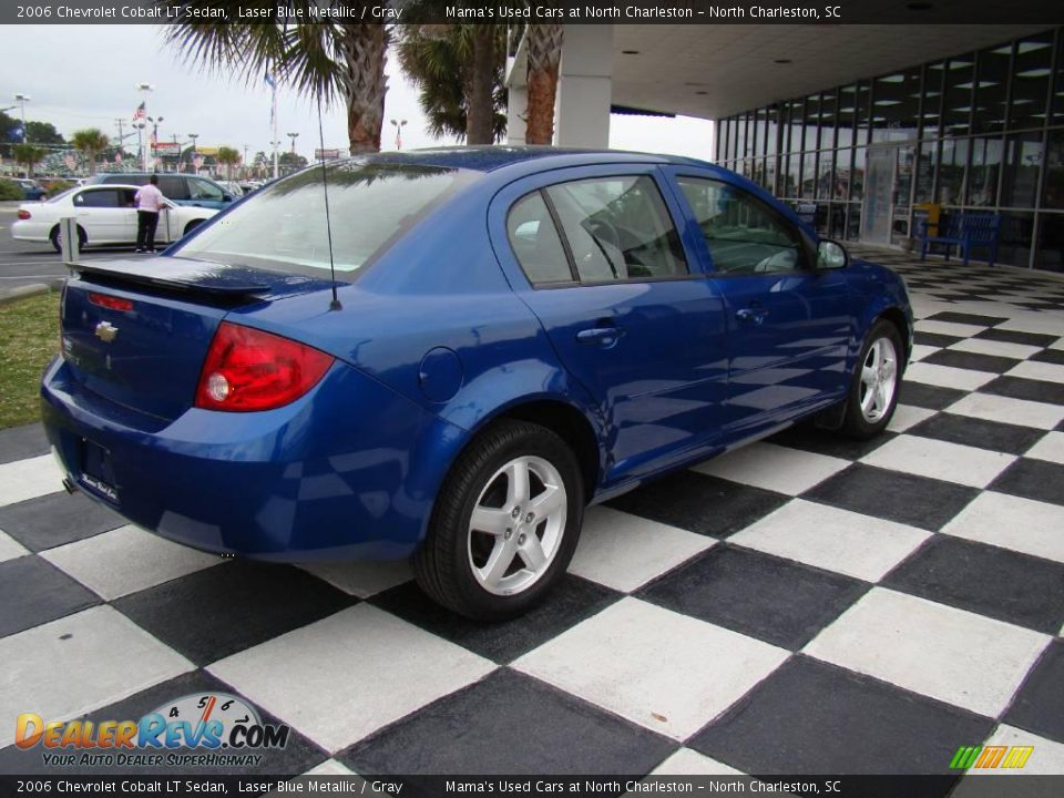 2006 Chevrolet Cobalt LT Sedan Laser Blue Metallic / Gray Photo #5