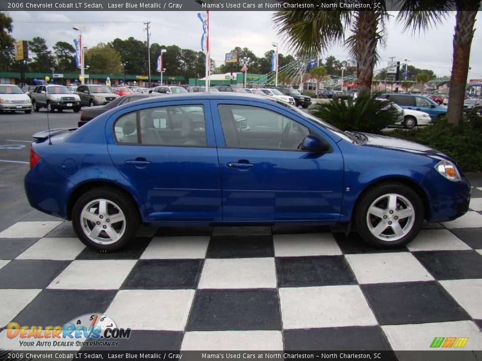 2006 Chevrolet Cobalt LT Sedan Laser Blue Metallic / Gray Photo #6