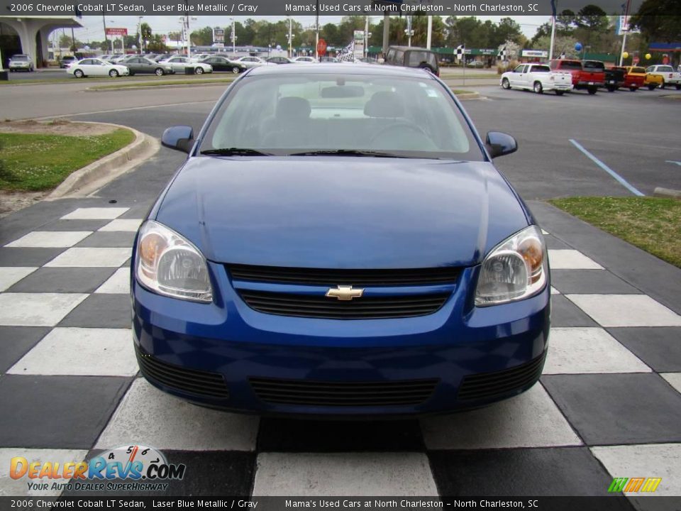 2006 Chevrolet Cobalt LT Sedan Laser Blue Metallic / Gray Photo #8