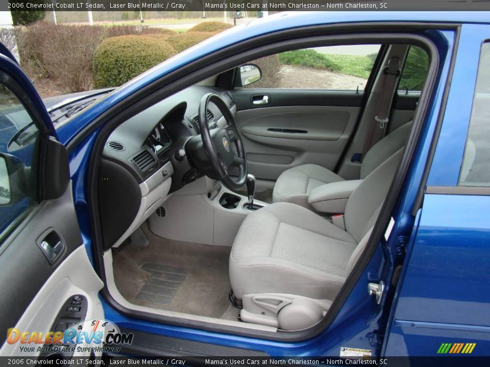 2006 Chevrolet Cobalt LT Sedan Laser Blue Metallic / Gray Photo #9