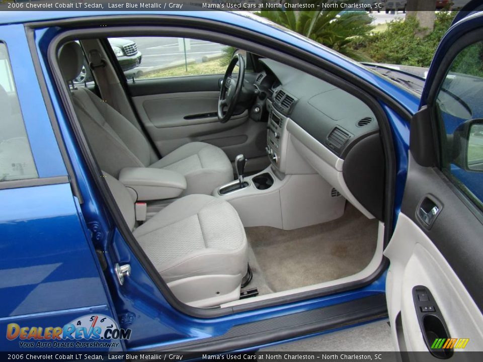 2006 Chevrolet Cobalt LT Sedan Laser Blue Metallic / Gray Photo #11