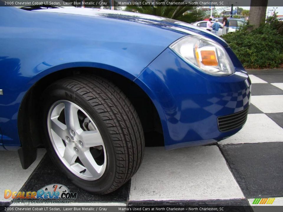 2006 Chevrolet Cobalt LT Sedan Laser Blue Metallic / Gray Photo #18
