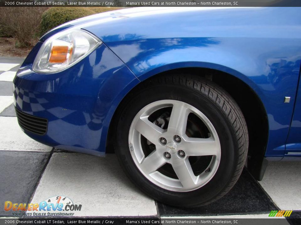 2006 Chevrolet Cobalt LT Sedan Laser Blue Metallic / Gray Photo #19