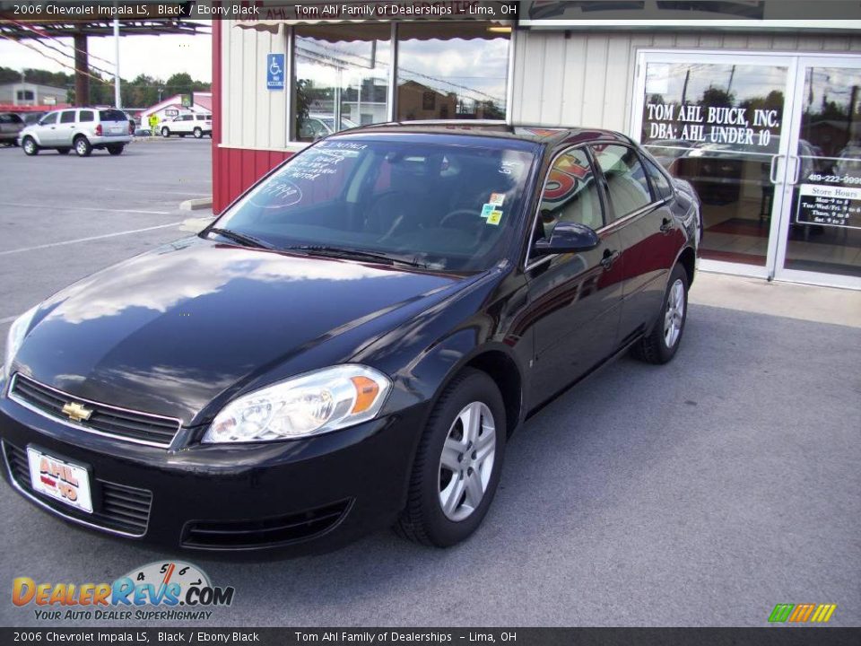 2006 Chevrolet Impala LS Black / Ebony Black Photo #1