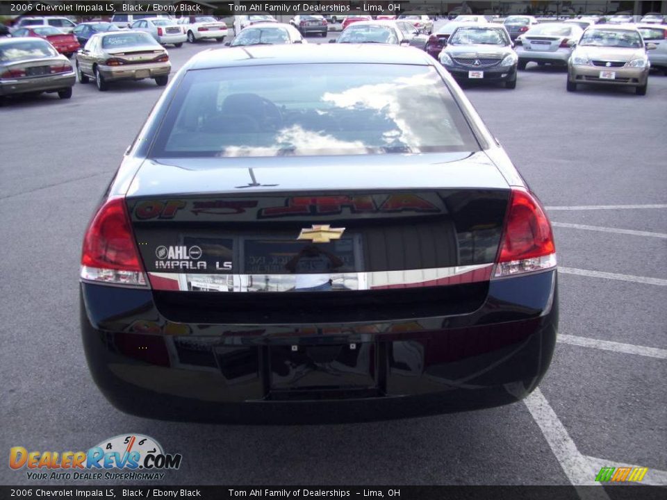 2006 Chevrolet Impala LS Black / Ebony Black Photo #4