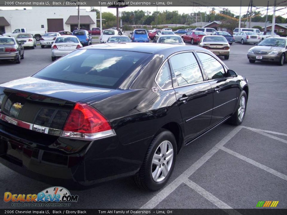 2006 Chevrolet Impala LS Black / Ebony Black Photo #5