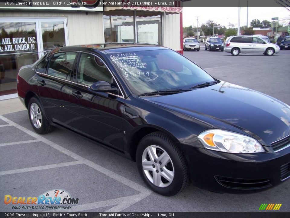 2006 Chevrolet Impala LS Black / Ebony Black Photo #7