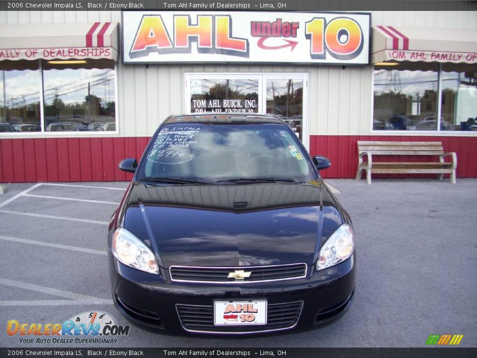 2006 Chevrolet Impala LS Black / Ebony Black Photo #8