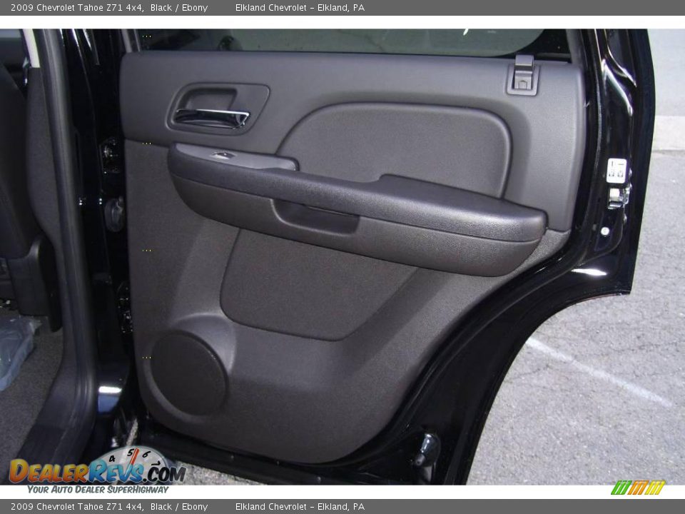 2009 Chevrolet Tahoe Z71 4x4 Black / Ebony Photo #19