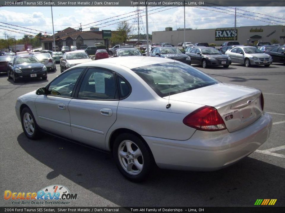 2004 Ford Taurus SES Sedan Silver Frost Metallic / Dark Charcoal Photo #3