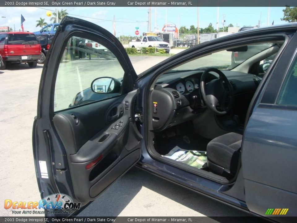 2003 Dodge Intrepid SE Onyx Green Pearl / Dark Slate Gray Photo #9