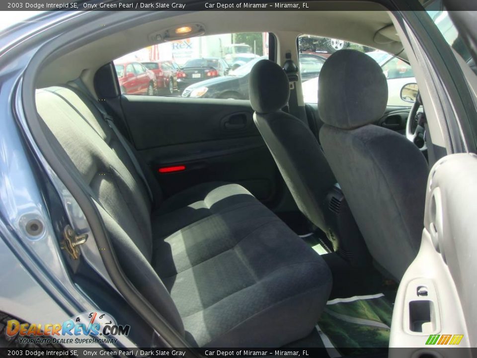 2003 Dodge Intrepid SE Onyx Green Pearl / Dark Slate Gray Photo #12
