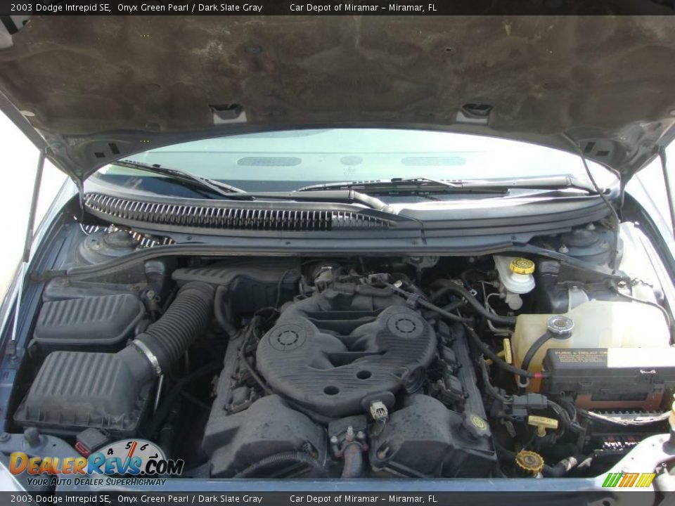 2003 Dodge Intrepid SE Onyx Green Pearl / Dark Slate Gray Photo #15