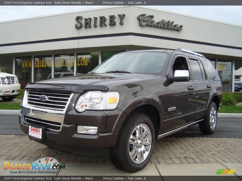 2007 Ford Explorer Limited 4x4 Dark Stone Metallic / Black Photo #1