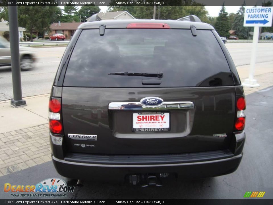 2007 Ford Explorer Limited 4x4 Dark Stone Metallic / Black Photo #5