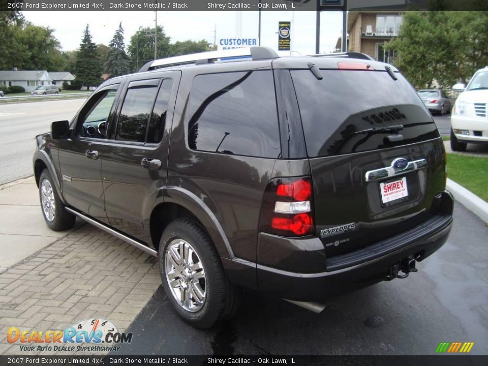 2007 Ford Explorer Limited 4x4 Dark Stone Metallic / Black Photo #6