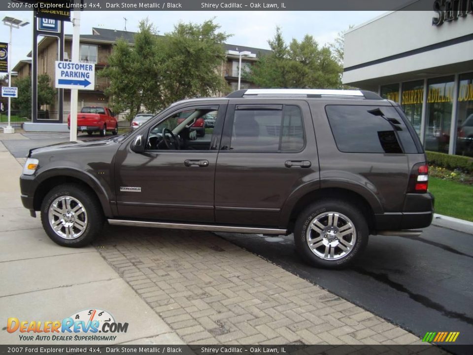 2007 Ford Explorer Limited 4x4 Dark Stone Metallic / Black Photo #7
