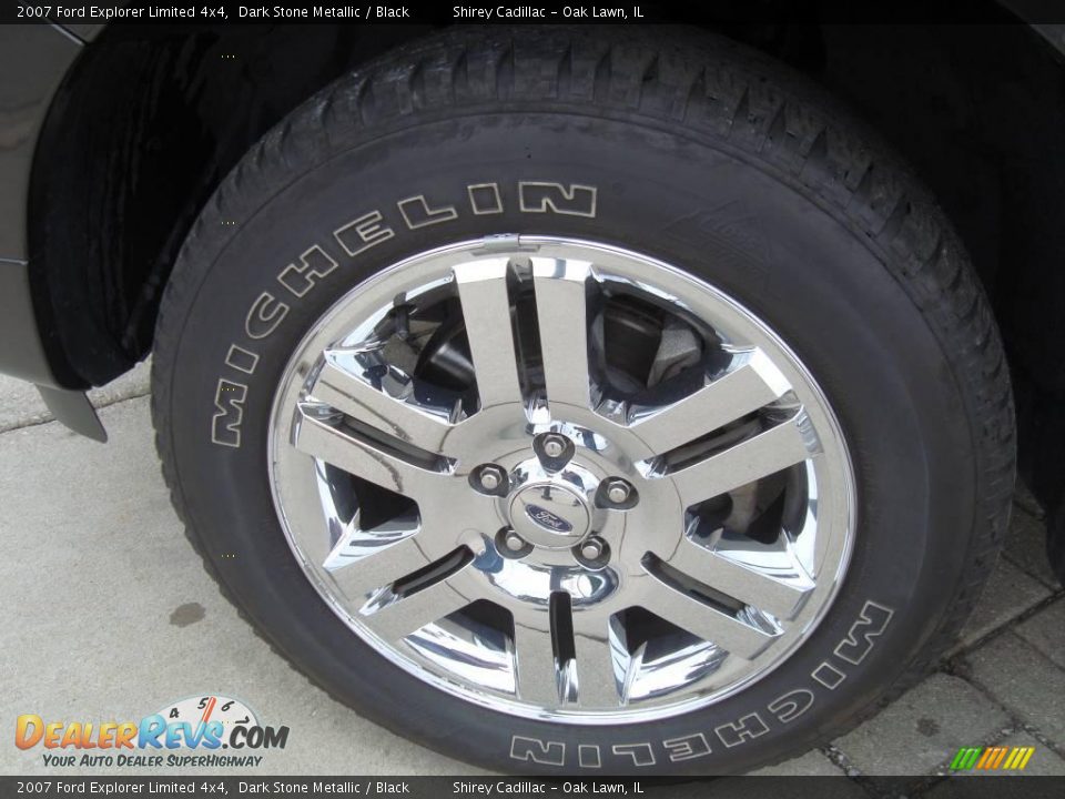 2007 Ford Explorer Limited 4x4 Dark Stone Metallic / Black Photo #8