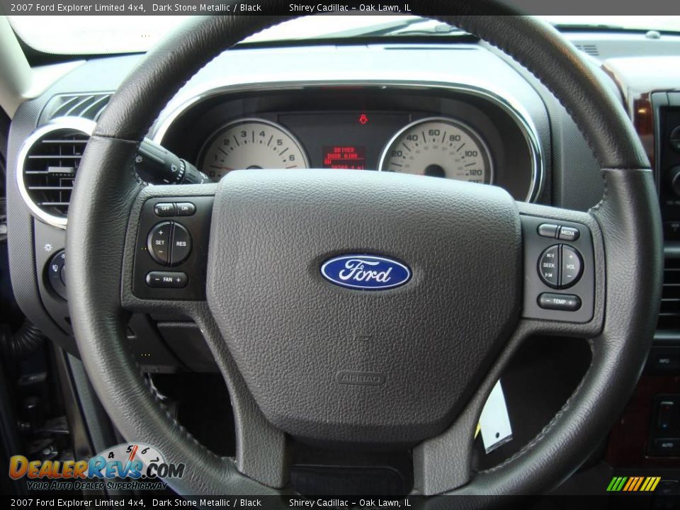 2007 Ford Explorer Limited 4x4 Dark Stone Metallic / Black Photo #16