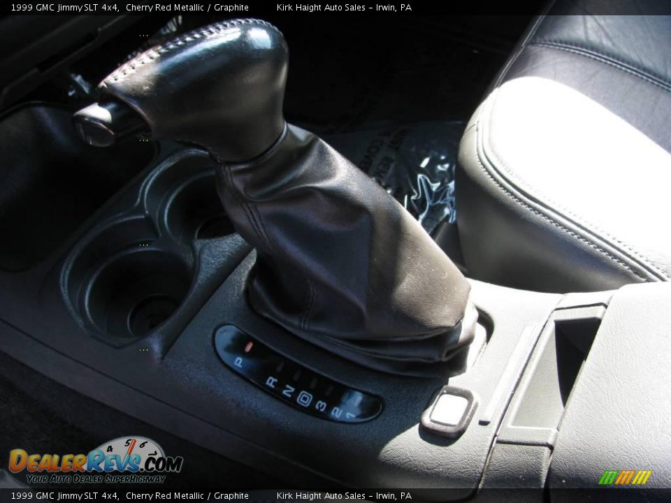 1999 GMC Jimmy SLT 4x4 Cherry Red Metallic / Graphite Photo #17