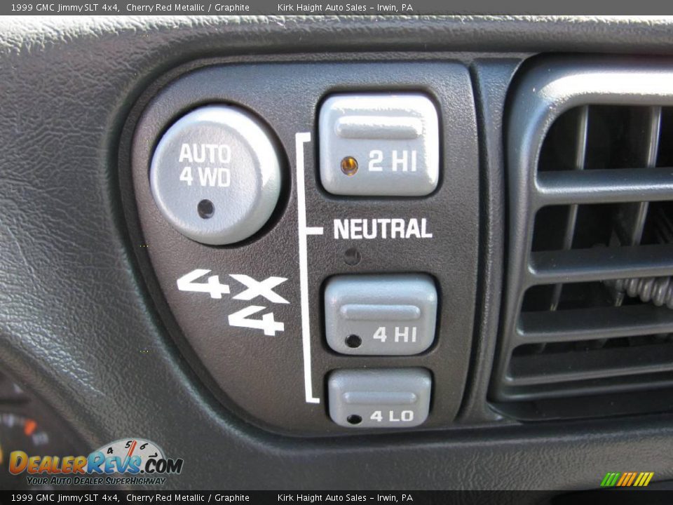 1999 GMC Jimmy SLT 4x4 Cherry Red Metallic / Graphite Photo #19