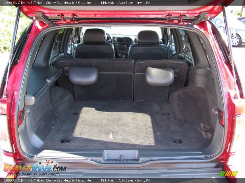 1999 GMC Jimmy SLT 4x4 Cherry Red Metallic / Graphite Photo #22