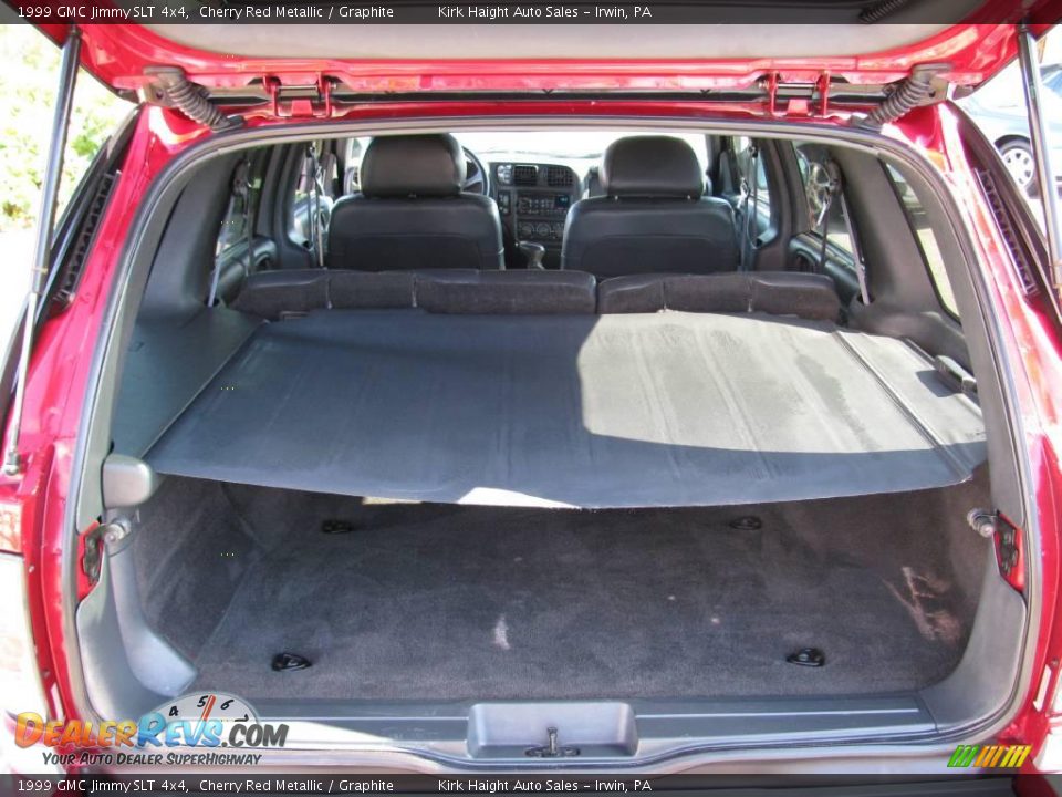 1999 GMC Jimmy SLT 4x4 Cherry Red Metallic / Graphite Photo #23