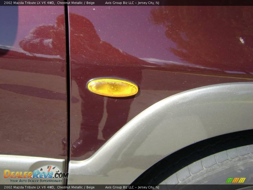 2002 Mazda Tribute LX V6 4WD Chestnut Metallic / Beige Photo #19