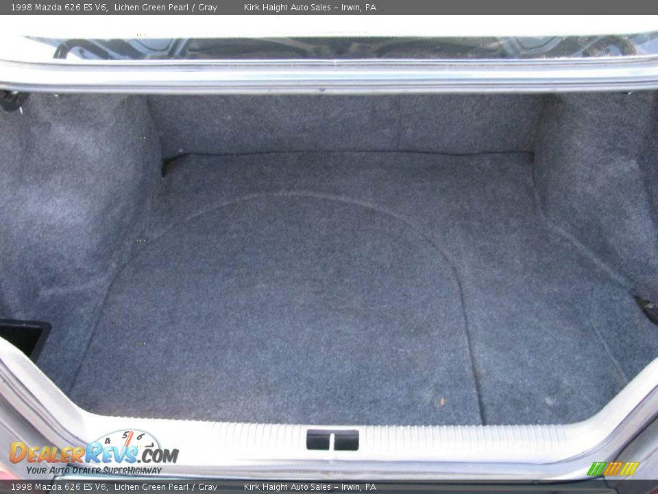 1998 Mazda 626 ES V6 Lichen Green Pearl / Gray Photo #23