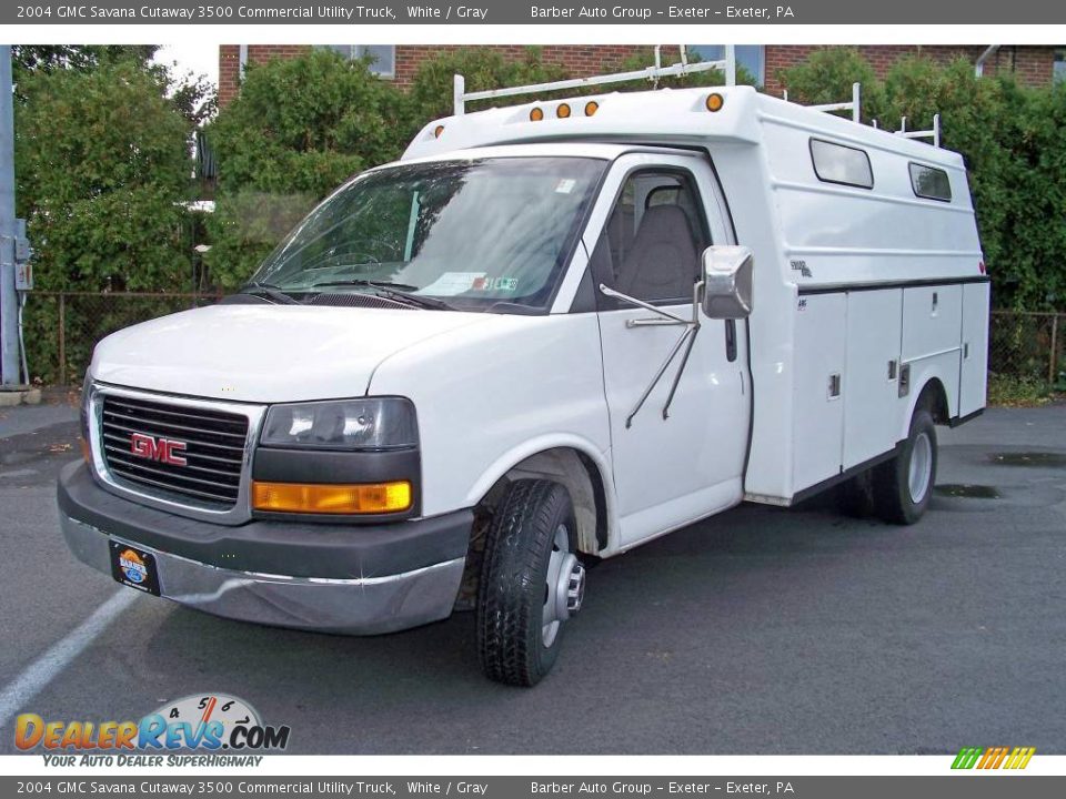 Gmc 3500 utility truck #5